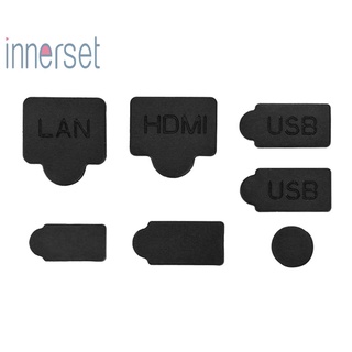 ฝาครอบซิลิโคนกันฝุ่น Usb Hdmi 7 ชิ้นสําหรับ Ps5