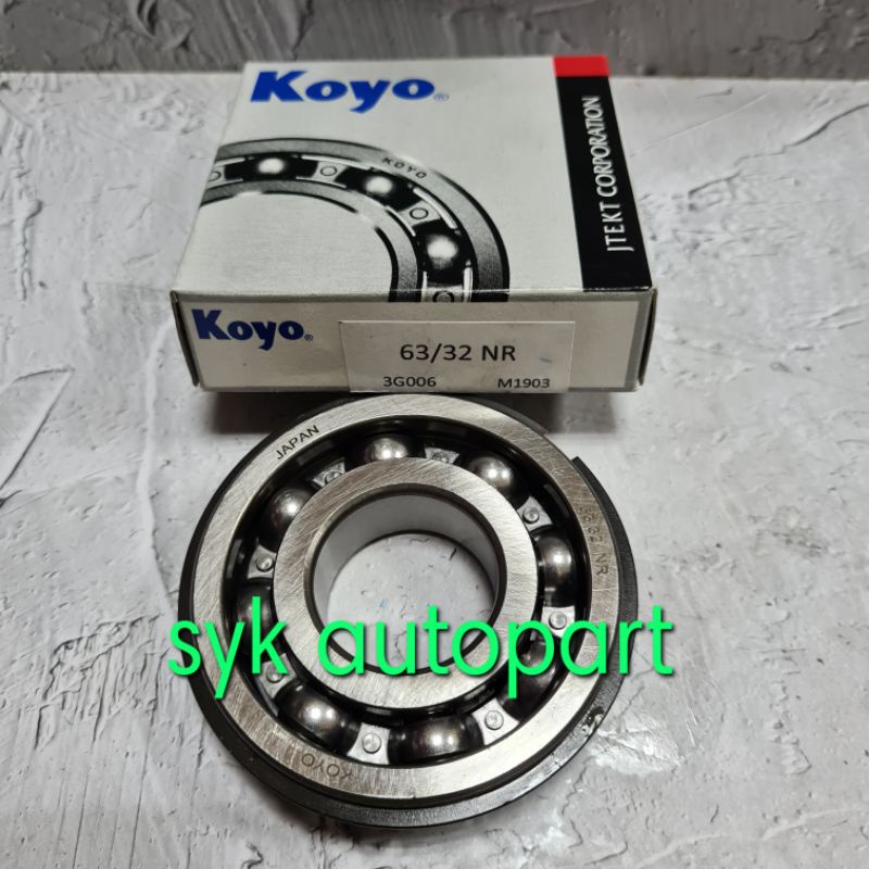 แบริ่ง 63/32 NR KOYO BEARING MAIN SHAFT DIHATSU FEOSA