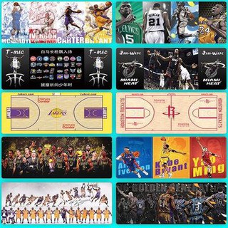 ✨ NBA mouse pad แผ่นรองเม้าส์ ที่รองเม้าส์ เกมมิ่ง ขนาดใหญ่