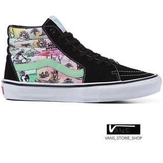 VANS SK8 HI SKATE SHROOM DOOM MULTI SNEAKERS สินค้ามีประกันแท้