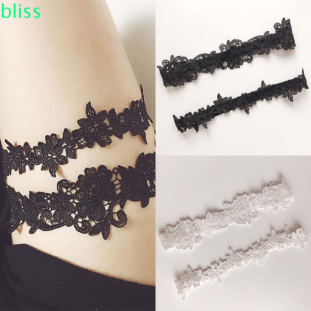 Bliss สายรัดต้นขาลายลูกไม้สําหรับผู้หญิง