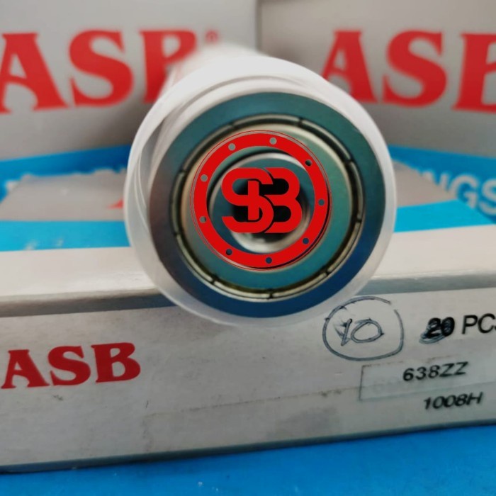 แบริ่ง 638 ZZ ASB ORIGINAL (ราคาต่อชิ้น)