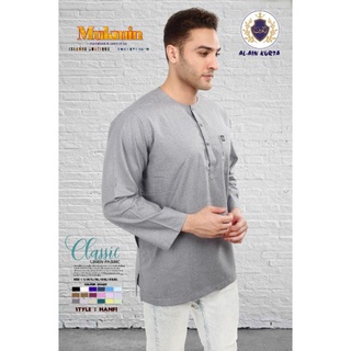 Kurta เสื้อแขนยาว คอกลม Saiz L (Al-Ain)