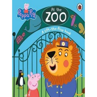 Asia Books หนังสือภาษาอังกฤษ PEPPA PIG: AT THE ZOO (A LIFT-THE-FLAP BOOK)