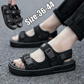 ราคาMVP 🔥 พร้อมส่ง รองเท้าแตะผู้ชายถอดออกได้พร้อมสายรัด Men\'s sandals detachable with webbing รองเท้าสลิปออน