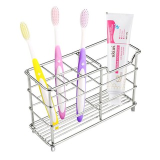 Veryke : VRKAMZ001* ที่เก็บแปรงสีฟัน Stainless Steel Toothbrush Holder