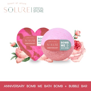 SOLURE  ANNIVERSARY BATH BOMB &amp; BUBBLE BAR