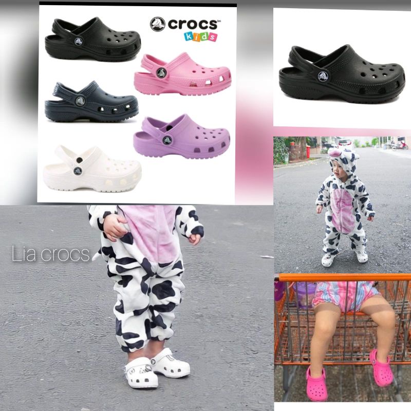 Crocs classic kids / crocs kids / crocs classic clog รองเท้าแตะเด็ก