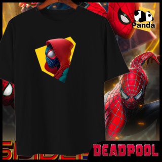 เสื้อยืด Spiderman Marvel ComicsT-Shirt  cotton asia size  Unisex 7colour #FreeShippingShopee #CODเสื้อยืด เสือยืดผู้ชาย