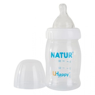 Natur ขวดนมปากกว้าง Uhappy 4 ออนซ์