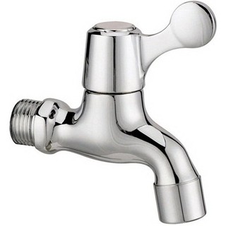 ก๊อกล้างพื้น 1 ทาง RASLAND WR 2207 สีโครม ก๊อกล้างพื้น ก๊อกน้ำ ห้องน้ำ SHANK FAUCET RASLAND WR 2207 CHROME