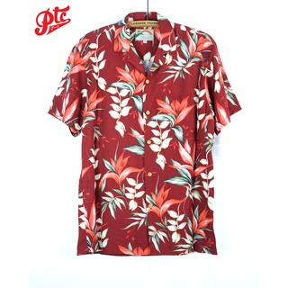 เสื้อฮาวาย PARADISE FOUND "HELICONIA PARADISE RED"