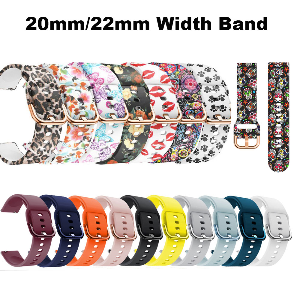 สายนาฬิกาข้อมือซิลิโคน 22 มม . 20 มม . สําหรับ Huami Amazfit Gtr 47 มม . 42 . Amazfit Gts Bip Lite / Stratos 2 / 2s Pace