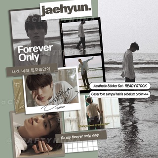 Jaehyun FOREVER ONLY AESTHETIC MOODBOARD STICKER SET STICKER kpop nct 127 dream lab mark ตกแต่งเด็ก