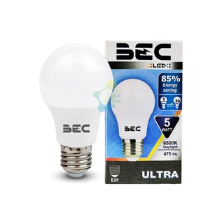 BEC หลอด LED 5W Daylight แสงขาว E27