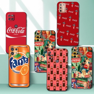 เคสโทรศัพท์มือถือ ลายโลโก้ coca cola สําหรับ Motorola Moto G42 G52 G62 edge 30 edge30 pro 5G