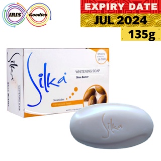 Silka Whitening Soap Shea Butter สบู่ไวท์เทนนิ่ง เชีย บัตเตอร์ 135g