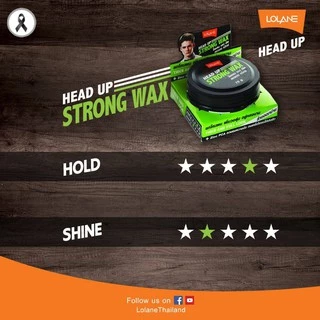 Lolane Head up Wax โลแลน เฮดอัพ แว๊กซ์ จัดแต่งทรงผม ขนาด 75 กรัม