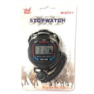 นาฬิกาจับเวลา Stopwatch ZSD 013 สามารถออกใบกำกับภาษีได้ สินค้ารวมภาษีมูลค่าเพิ่มแล้ว