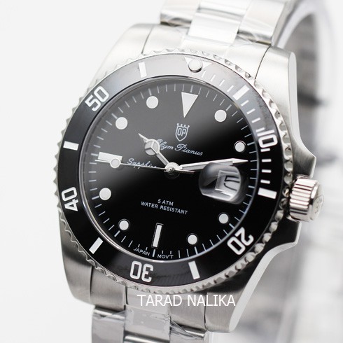 [โค้ด33DD450]นาฬิกา Olym pianus Automatic submariner sapphire 899832AG-423 ขอบเซรามิค