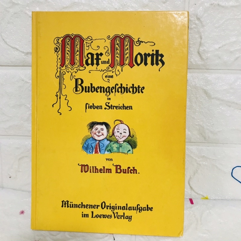 Max und Moritz ปกแข็งมือสอง-aj5