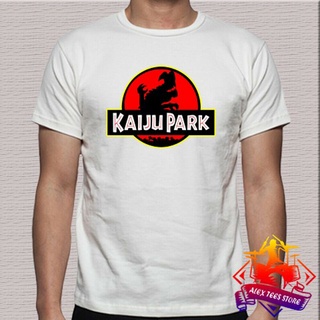 [S-5XL] เสื้อยืด ผ้าฝ้าย พิมพ์ลาย Kaiju Park Famous Robot เป็นที่นิยม สําหรับผู้ชาย