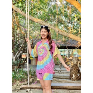 เสื้อเชิต+กกขาสั้น(สีสวยละมุมมากกก)