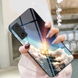 เคสโทรศัพท์มือถือกระจกนิรภัย ขอบนิ่ม ป้องกันรอยขีดข่วน หรูหรา สําหรับ Xiaomi POCO F4 GT T11