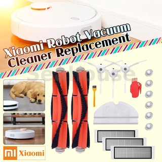 อุปกรณ์เสริมเครื่องดูดฝุ่น แบบเปลี่ยน สําหรับ Xiaomi Mi Robot Roborock S50 S51 18 ชิ้น