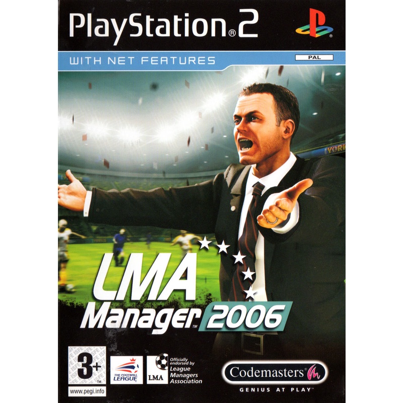 แผ่นเกมส์ LMA Manager 2006 PS2 Playstation 2 คุณภาพสูง ราคาถูก