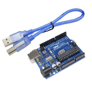 DIYMORE for arduino R3 ATmega328P ATMEGA16U2 บอร์ดเข้ากันได้กับ for arduino ด้วยสาย USB