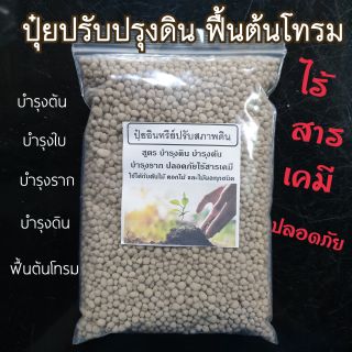 ปุ๋ยปรับสภาพดิน บำรุงดิน ราก ต้นไม้โทรม 600g