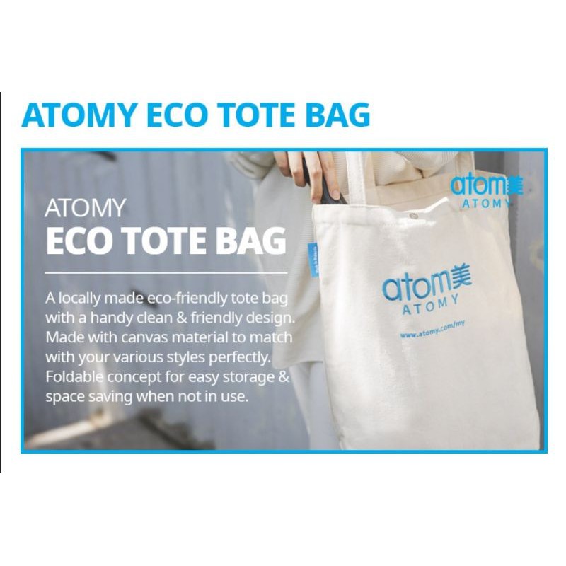 ATOMY OFFICIAL ECO TOTE BAG