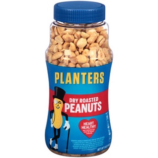 🔥ของแท้!! Planters Dry Roasted Peanuts 453g ✨โดนใจ✨