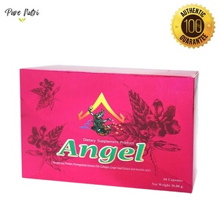 Angel แองเจิ้ล บ้านสมุนไพร สมุนไพรสำหรับสตรี 60 เม็ด