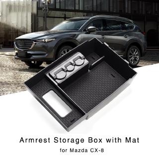 กล่องเก็บของในรถยนต์ เหมาะสำหรับ Mazda CX-8 CX8 2017-2019