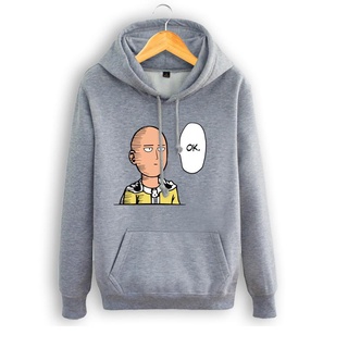 เสื้อกันหนาว มีฮู้ด ลายการ์ตูน One Punch-Man Oppai Saitama เข้ากับทุกการแต่งกาย สําหรับผู้ชาย 2022 XY