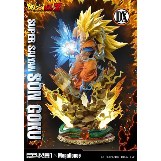 Super Saiyan Son Goku: Dragon Ball Z 1/4 Scale (Deluxe) Statue by Prime 1 Studio