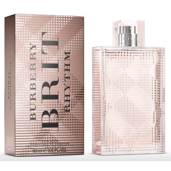 ของแท้+หายาก!!! Burberry Brit Rhythm Floral for Her EDT 90 ml. กล่องซีล (พร้อมส่งค่ะ)