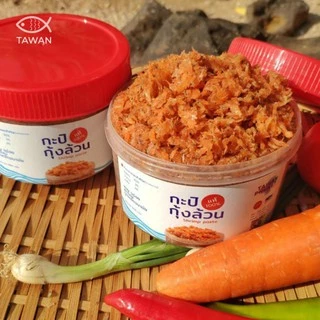 กะปิอย่างดี กะปิกุ้งล้วน แท้100% แพ็กเกจใหม่500กรัม