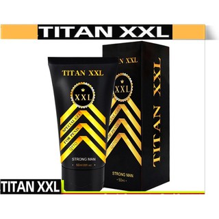 ครีมนวดขยายเพิ่มขนาดน้องชายสำหรับสุภาพบุรุษ TITAN XXL 50 มล. รุ่นพิเศษสีทอง เห็นผล 100% (มีวิธีนวดให้ด้วย)