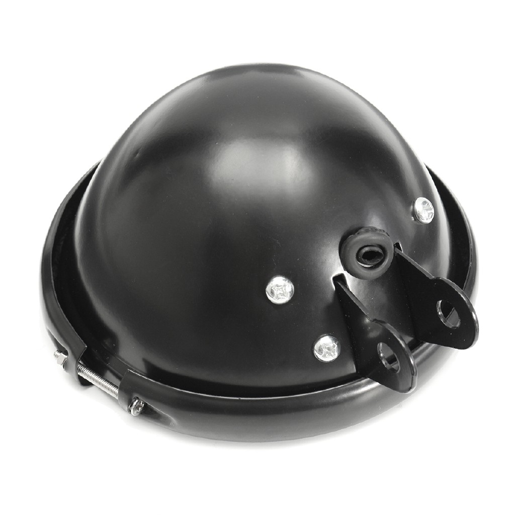 Automobiles & Motorcycles 5 3/4 Black Round Motorcycle 5.75 Inch Led