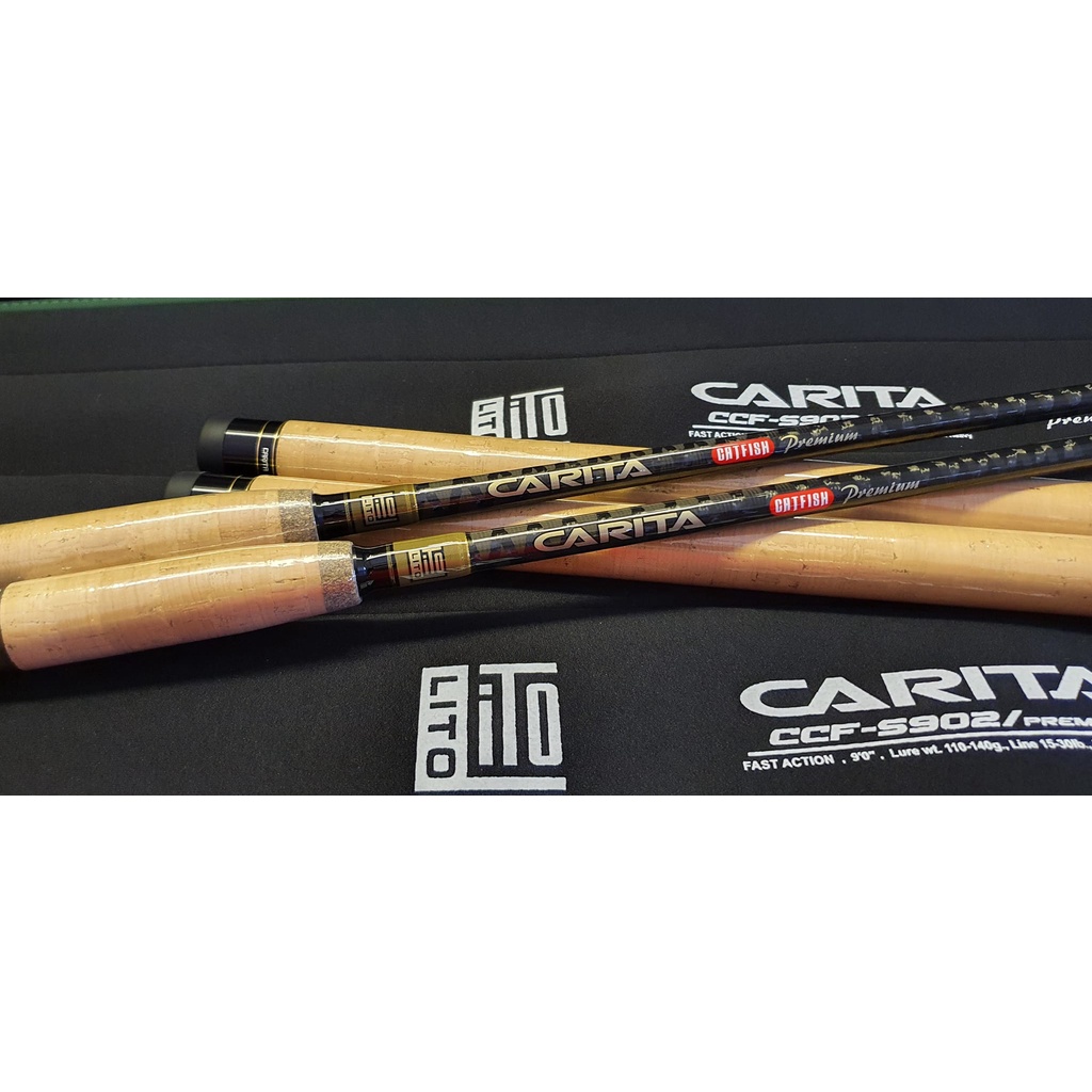 Lito CARITA CATFISH Premium แถมผ้าบัพอย่างดี คันเบ็ดLito คันเบ็ดลิโต้ คันลิโต้ คันLito