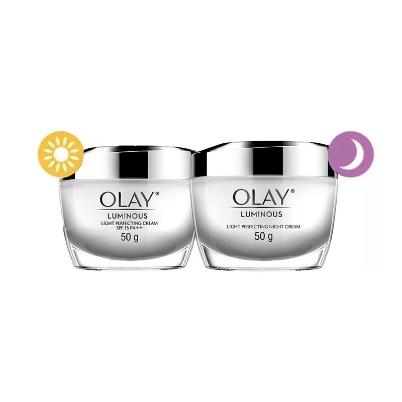 Olay Luminous Light perfecting Day Cream & Night Cream