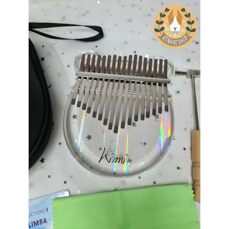 🔥พร้อมส่ง🔥 Kimi Kalimba น้องหมีและอุ้งเท้าแมว สีรุ้งรุ่นใหม่ มือ 1