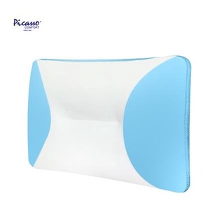 [พร้อมส่ง] HomeDoDee หมอนสุขภาพ MEMORY FOAM PICASSO POSEPEDIC สีฟ้า หมอน ถอยหมอน