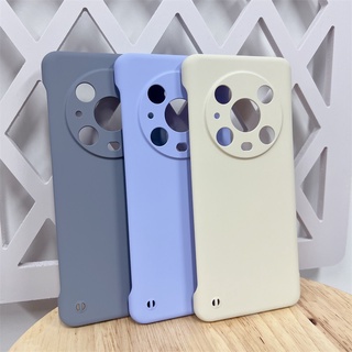 เคสโทรศัพท์มือถือ PC แบบแข็ง ไร้กรอบ สีแคนดี้ สําหรับ Honor Magic4 Magic3 Magic 4 3 Pro Plus Ultimate 5G