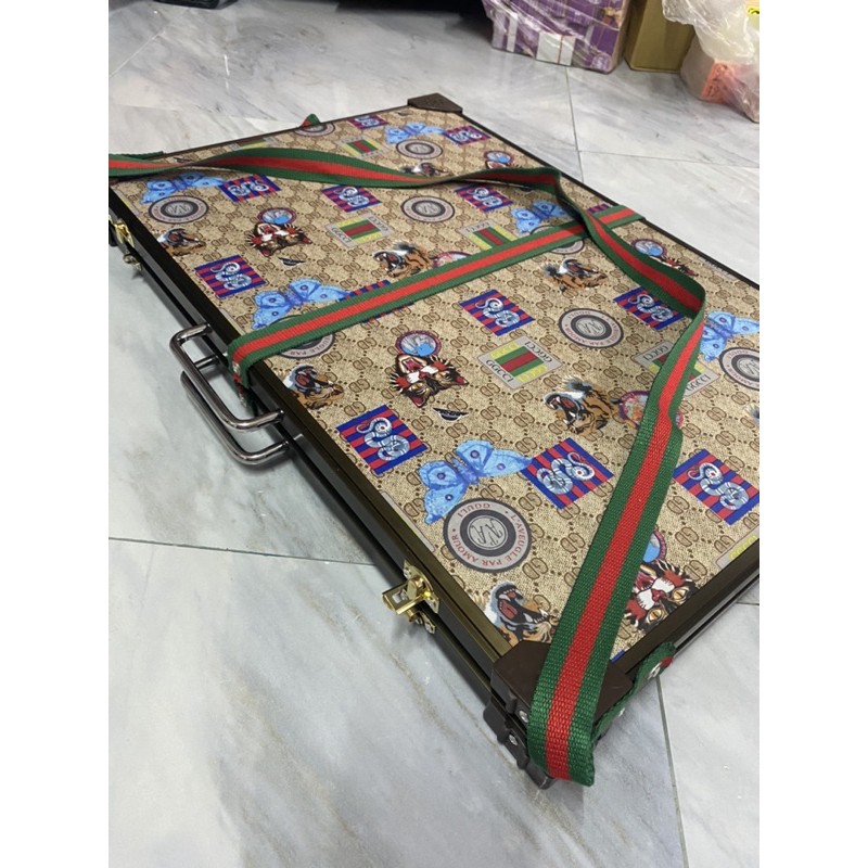 แผงลอตเตอรี่ ลายเสือ ขนาด 60x40 ใส่ได้ 500+++ น้ำหนักเบากันน้ำใบ ฟรีหัวสี 100ใบ