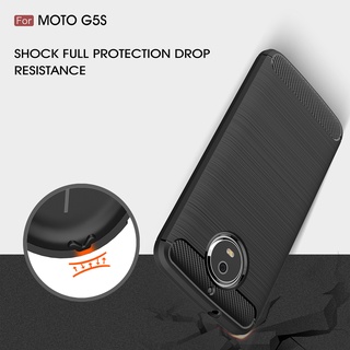 Motorola G7 G9 Play E5 G9 Plus G6 G7 Plus G7 G8 Power lite ssw2Carbon Fiber Protective Phone Case