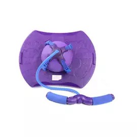 HOT SALE!! สินค้าดี มีคุณภาพ ราคาถูก ## ระเบิดลูกใหญ่ ลูกกระโดดเคลื่อนไหวyogaอุปกรณ์กีฬามาใหม่Jumping Bounce Yoga Fitness Ball+Rope skipping -Purple ##อุปกรณ์กีฬา กระเป๋า กระบอกน้ำ ฟิตเนส กีฬา